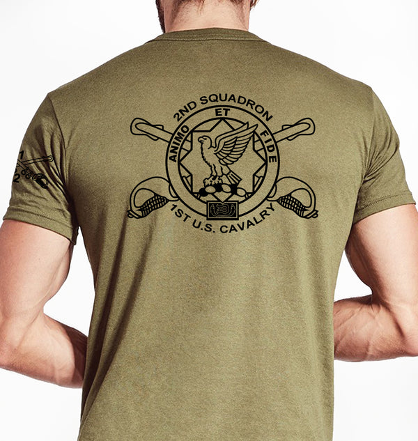 Coyote Tan Unisex Shirt (Black Design). This shirt is NOT approved for PT