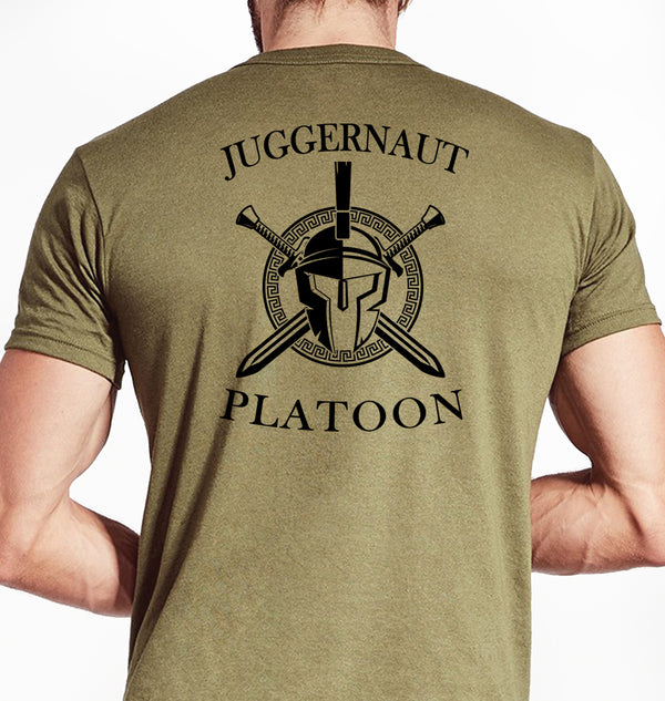 Juggernaut Lethal Gear Coyote Tan Unisex Shirt. This shirt is NOT approved for PT