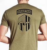 Spartan Lethal Gear Coyote Tan Unisex Shirt. This shirt is NOT approved for PT