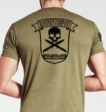 Bayonet Co Coyote Tan Unisex Shirt. This shirt is NOT approved for PT