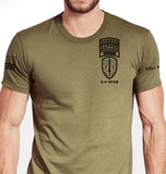 Coyote Tan Unisex Shirt. This shirt is NOT approved for PT