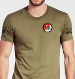 Comanche Troop Coyote Tan Unisex Shirt (Black Design). This shirt is NOT approved for PT