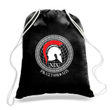 Cotton Canvas Draw String Bag- Comes in White and Black.