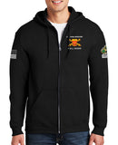 Medics Full Zipper Hoodie Sweatshirt. This sweatshirt is NOT approved for PT.