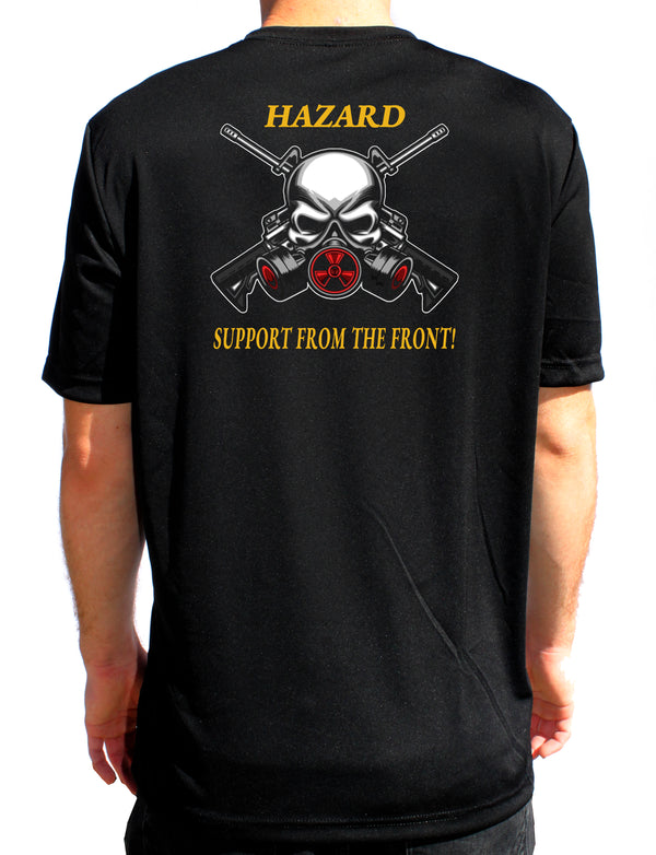 Hazard Lethal Gear Black Athletic T-Shirt. This shirt IS approved for PT