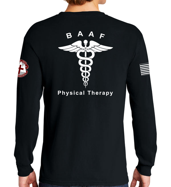 Long Sleeve 50-50 Blend Unisex Shirt. This shirt IS approved for PT