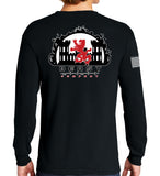 Long Sleeve 50-50 Blend Unisex Shirt. This shirt IS approved for PT