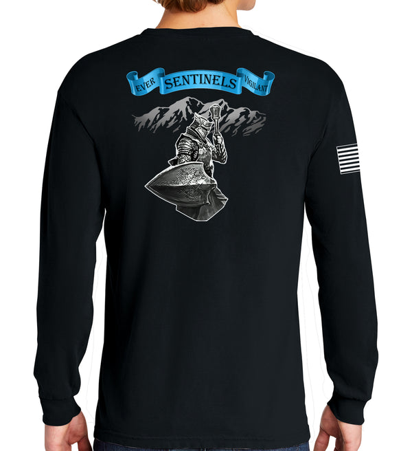 Long Sleeve 50-50 Blend (Color Design) Unisex Shirt. This shirt IS approved for PT