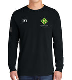 4 ID Long Sleeve 50-50 Blend T-Shirt. This shirt IS approved for PT