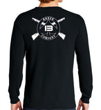 Baker Lethal Gear Long Sleeve 50-50 Blend Unisex Shirt. This shirt IS approved for PT