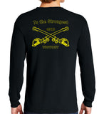 (4310-4313) Long Sleeve 50-50 Blend Unisex Shirt. This shirt IS approved for PT