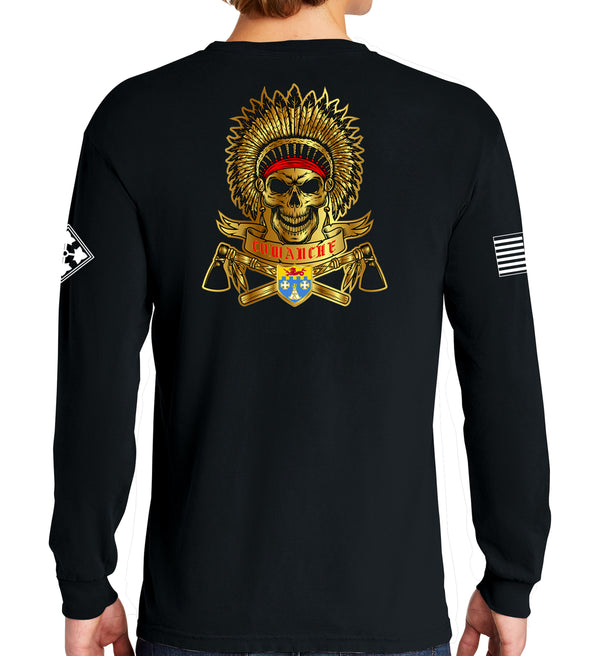 C Co Long Sleeve 50-50 Blend Unisex Shirt. This shirt IS approved for PT