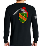 Guardians 6 4th Long Sleeve 50-50 Blend Unisex Shirt. This shirt IS approved for PT