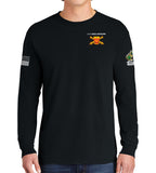 Cobra Strike Long Sleeve 50-50 Blend Unisex Shirt. This shirt IS approved for PT