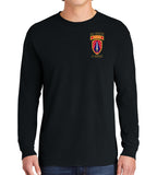 (4330-4333) Long Sleeve 50-50 Blend Unisex Shirt. This shirt IS approved for PT