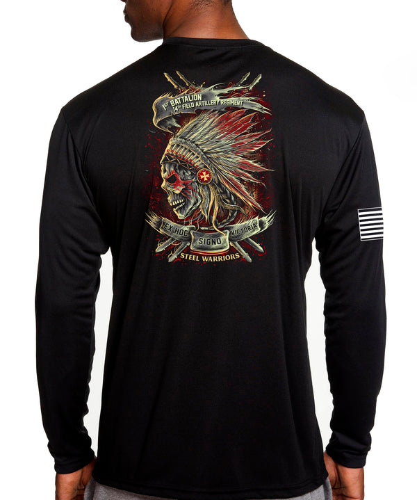 Long Sleeve Performance PT Shirt. This shirt IS approved for PT.