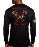 A Battery Long Sleeve Performance PT Shirt. This shirt IS approved for PT.