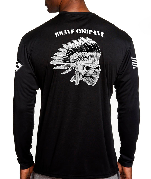 B Co Long Sleeve Performance PT Shirt. This shirt IS approved for PT.