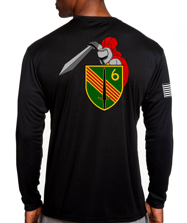 Guardians 6 4th Long Sleeve Performance PT Shirt. This shirt IS approved for PT.