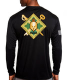 Spartans Long Sleeve Performance Unisex Shirt. This shirt IS approved for PT