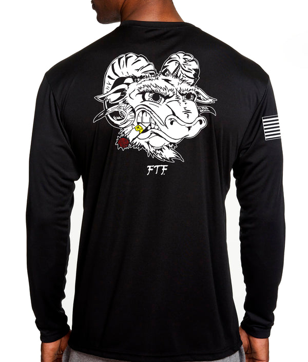 Blacksheep Long Sleeve Performance PT Shirt. This shirt IS approved for PT.