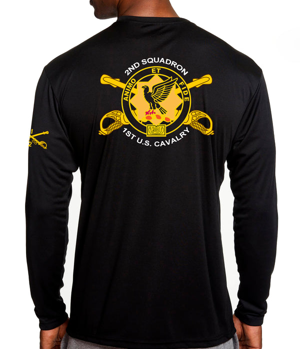 Long Sleeve Performance PT Shirt. This shirt IS approved for PT.