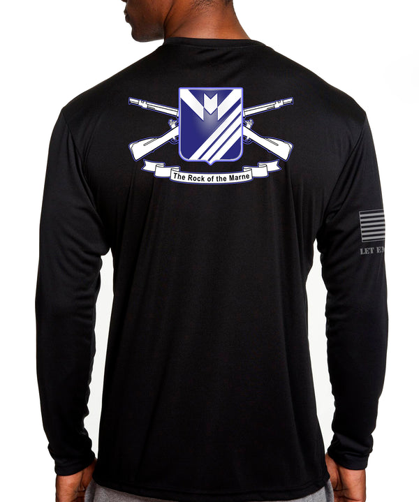 Long Sleeve Performance PT Shirt. This shirt IS approved for PT.