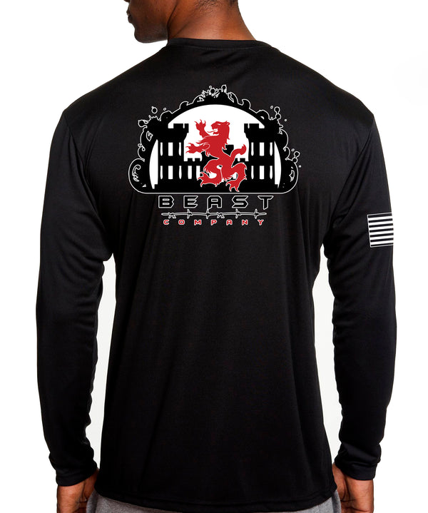 Long Sleeve Performance PT Shirt. This shirt IS approved for PT.