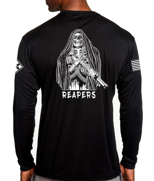 Able Co Reapers Long Sleeve Performance PT Shirt. This shirt IS approved for PT.