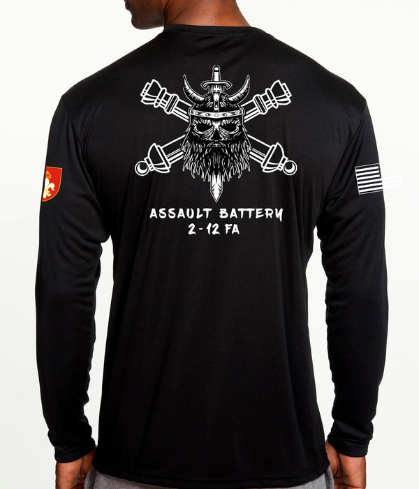 Assault Long Sleeve Performance PT Shirt. This shirt IS approved for PT.