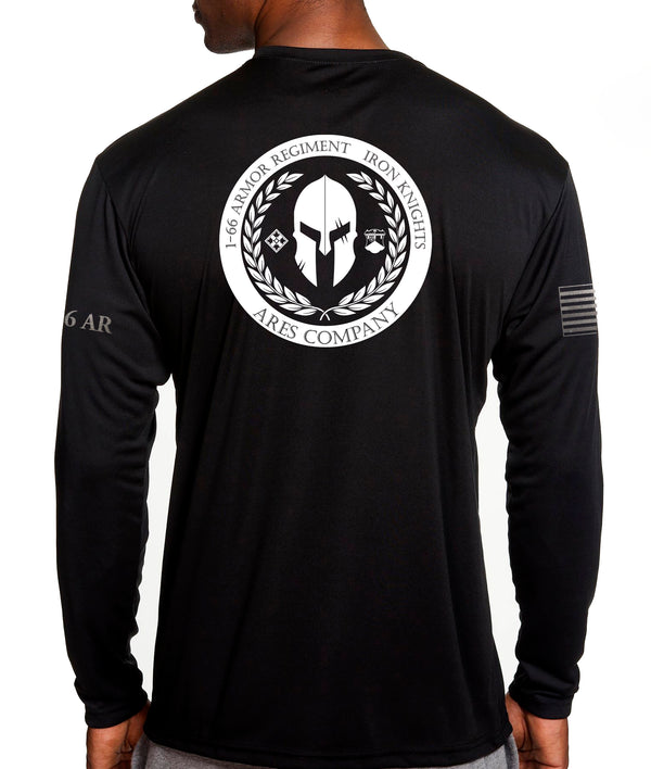 Ares Long Sleeve Performance PT Shirt. This shirt IS approved for PT.