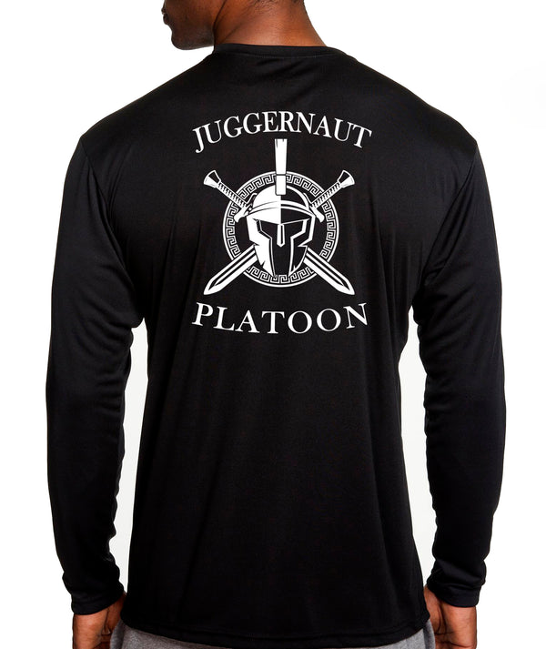 Juggernaut Lethal Gear Long Sleeve Performance Unisex Shirt. This shirt IS approved for PT