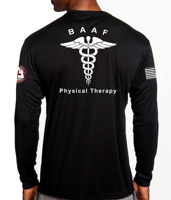 Long Sleeve Performance PT Shirt. This shirt IS approved for PT.