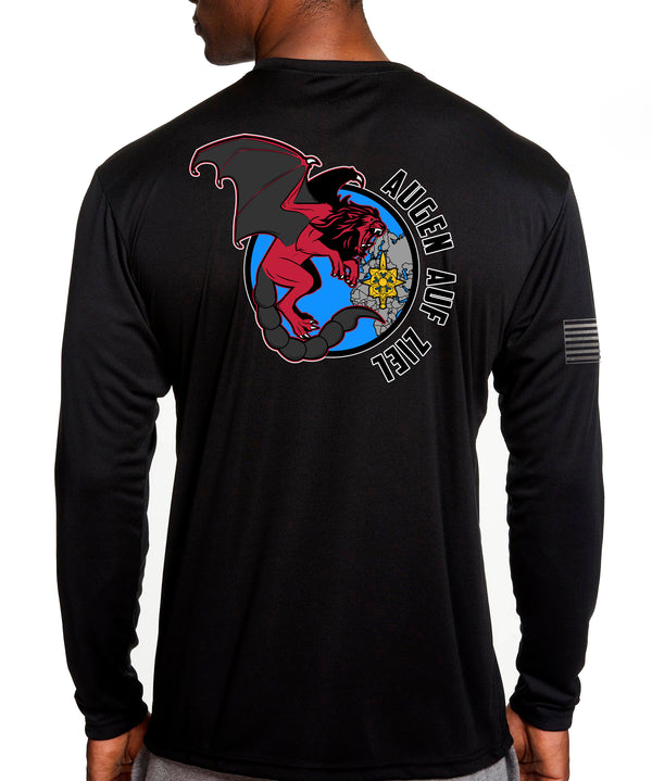 Long Sleeve Performance PT Shirt. This shirt IS approved for PT.