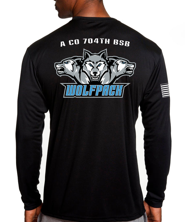 A CO Long Sleeve Performance PT Shirt. This shirt IS approved for PT.