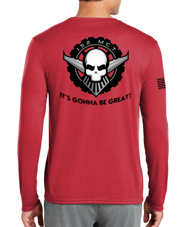 MCT Long Sleeve Performance Unisex Shirt. This shirt IS approved for PT