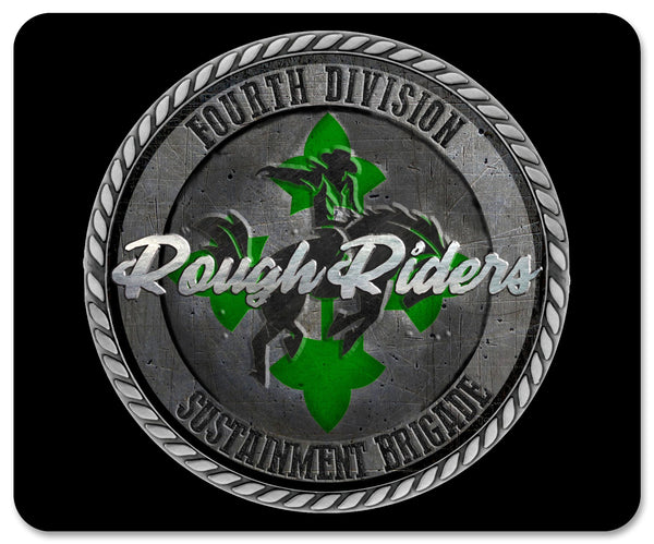 Rough Riders Rectangle Mouse Pad, 7.75” x 9.25”.