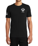 Ravens 6 4th Unisex Performance Short Sleeve PT Shirt (Feels like Cotton). This shirt IS approved for PT.