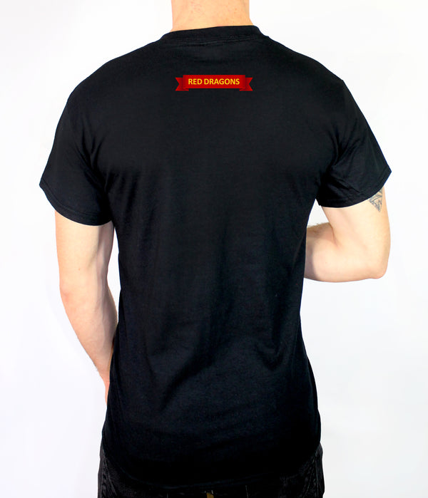 Black 50-50 Blend Unisex PT Short Sleeve Shirt