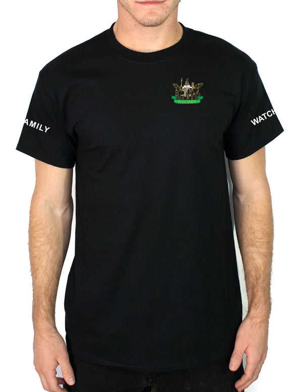 Black 50-50 Blend Unisex PT Short Sleeve Shirt