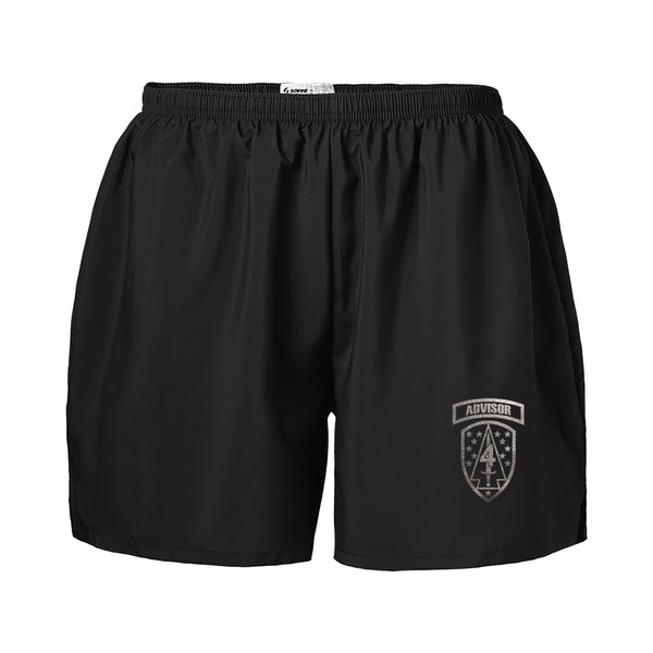 Black on Black PT Shorts. These Shorts are NOT Approved for PT