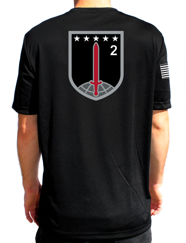 2d MDTF Unisex Performance Short Sleeve PT Shirt. This shirt IS approved for PT.