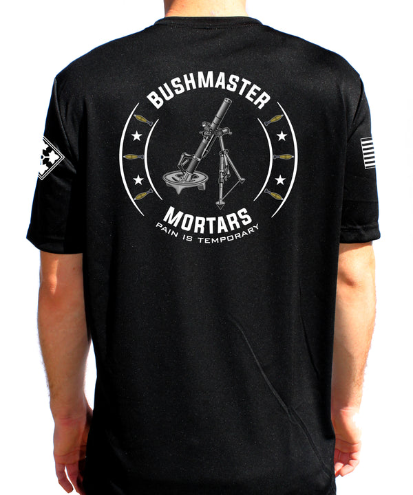 Bushmaster Mortars Athletic Performance T-Shirt. This shirt IS approved for PT