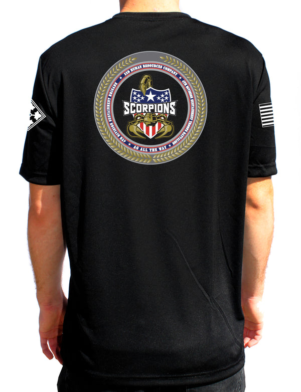 Scorpions Short Sleeve Performance Unisex Shirt. This shirt IS approved for PT