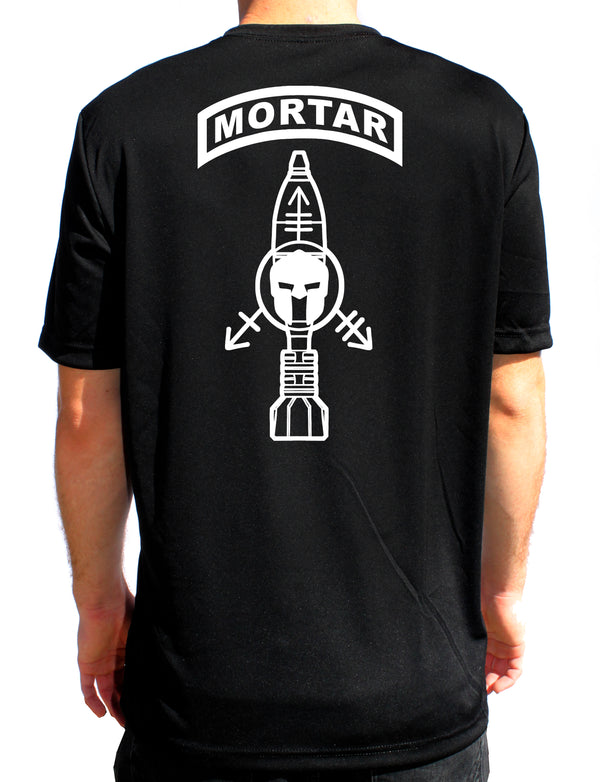 Mortar Lethal Gear Black Athletic T-Shirt. This shirt IS approved for PT