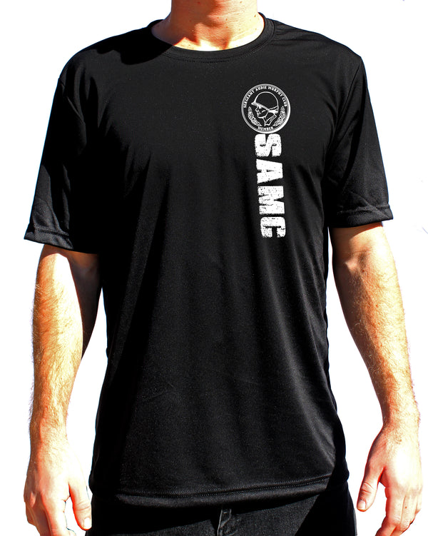 SAMC PT Athletic Performance T-Shirt. This shirt IS approved for PT