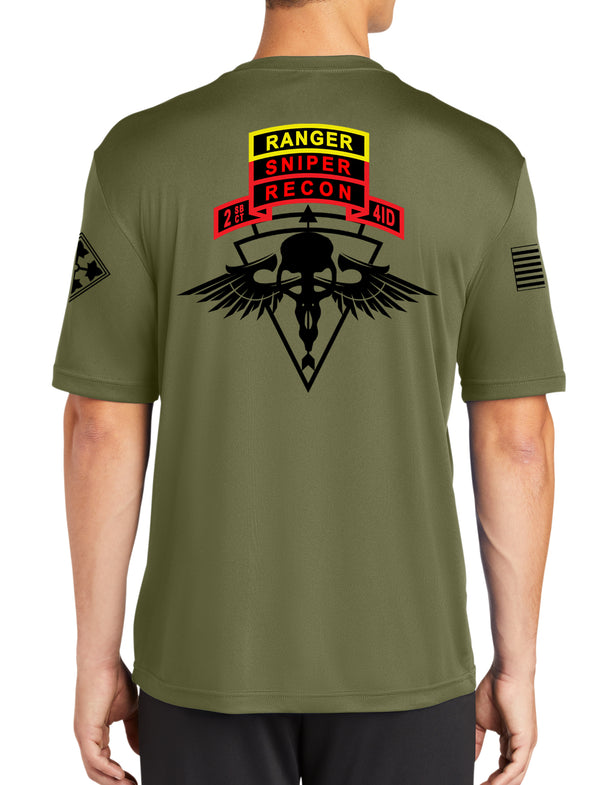 2SBCT Short Sleeve Performance Unisex Shirt. This shirt IS approved for PT