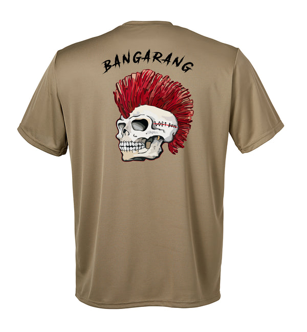 Bangarang Performance Coyote Tan Closed Mesh Unisex Shirt. This shirt is NOT approved for PT