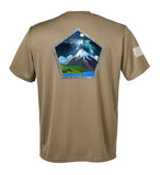 HHC Performance Coyote Tan Closed Mesh Unisex Shirt. This shirt is NOT approved for PT