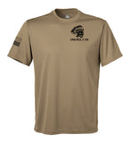 Bangarang Performance Coyote Tan Closed Mesh Unisex Shirt. This shirt is NOT approved for PT